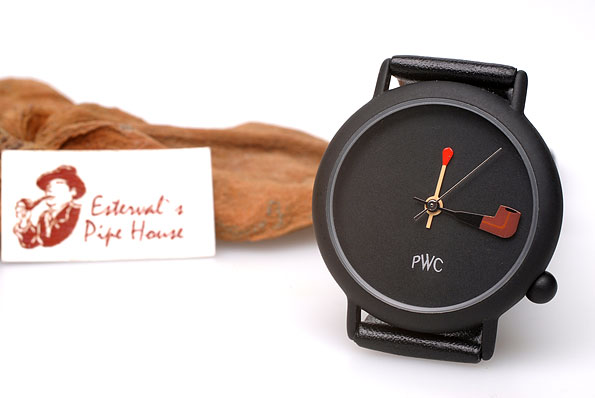 PWC Pipewatch with Pipe and Match pointer black